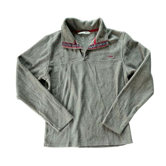 Mountain Khakis Sweater Mens Small Khaki Green Pullover Jacket Gorpcore Outdoors - Picture 1 of 9